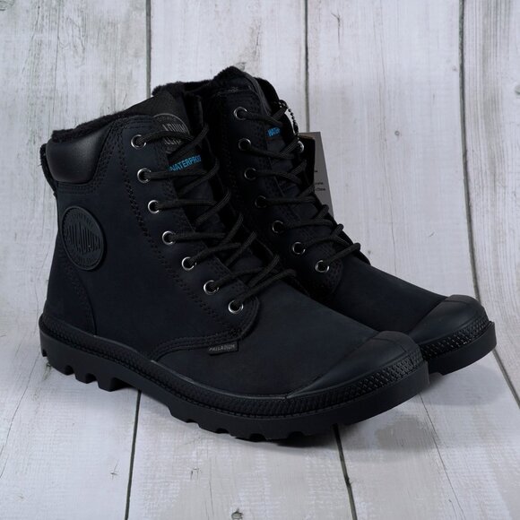 Palladium Pampa Sport Cuff WPS Winter Boots 72992-010 Size 10.5 Women/9 Men - Picture 2 of 10